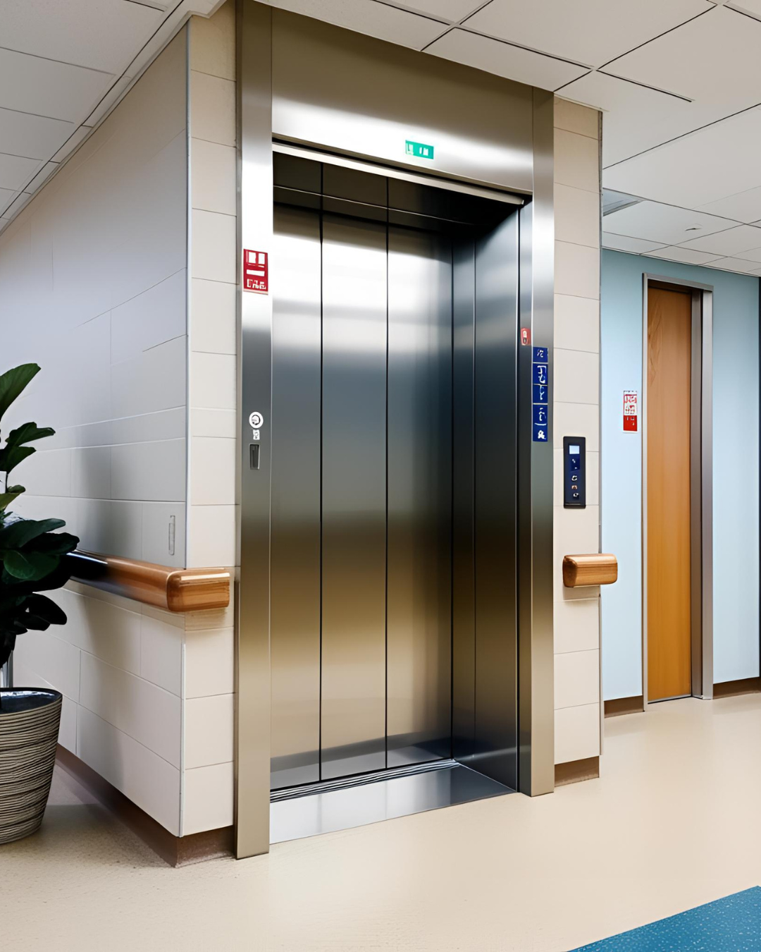 مصاعد المستشفيات والعيادات